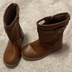 Carter's Brown Kids Boots with Buckle